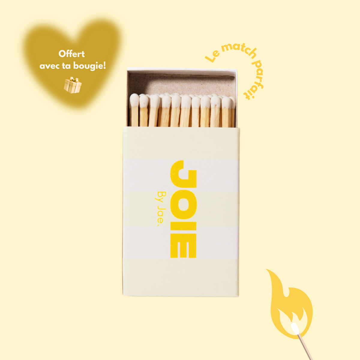 Rituel Citrine - Bougie Monoï pêche