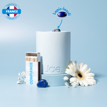 Rituel Lapis-lazuli - Bougie Musc blanc