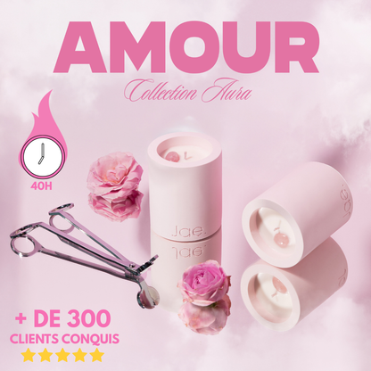 Rituel Quartz Rose - Bougie Pomme d'amour
