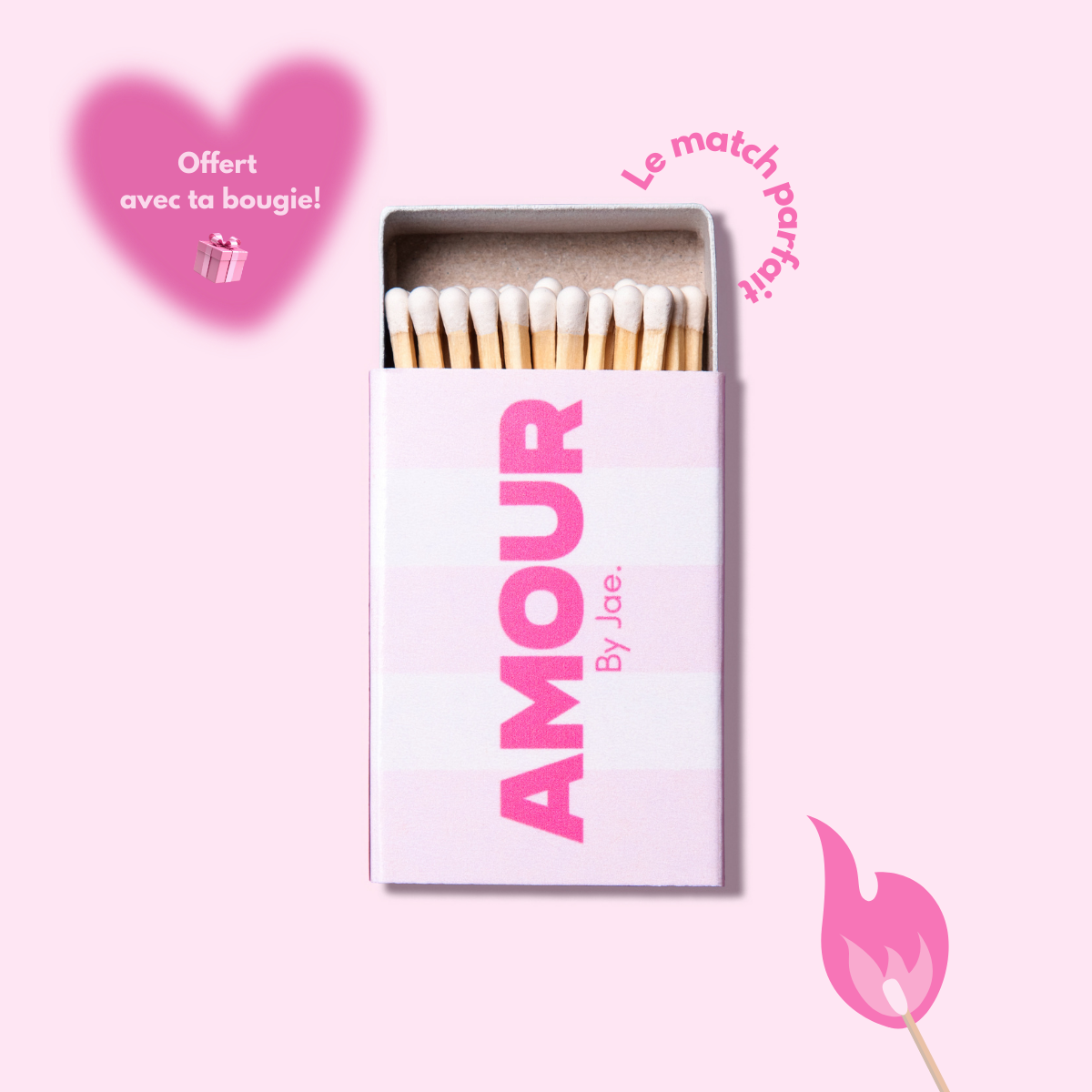 Rituel Quartz Rose - Bougie Pomme d'amour